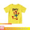Áo thun trẻ em in hình poppy playtime boxy boo cho bé - Vải cotton thái M3215