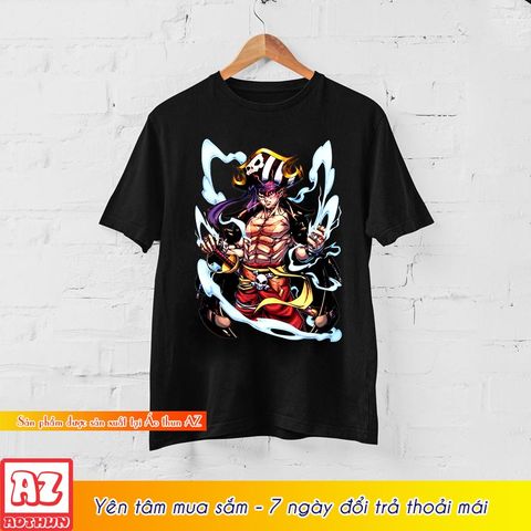  Áo thun in hình one piece luffy gear 5 thiết kế mới - Vải cotton thái thoáng mát M3207 