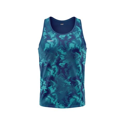 Áo tanktop thiết kế họa tiết camo