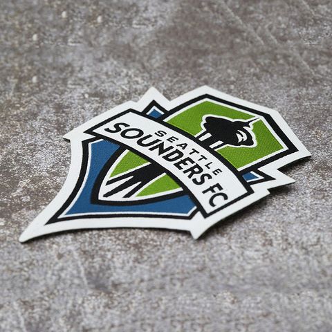 LOGO 3 lớp SEATTLE FC xanh