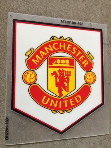 Decal in nhiệt Manchester United Đỏ Vàng Trắng