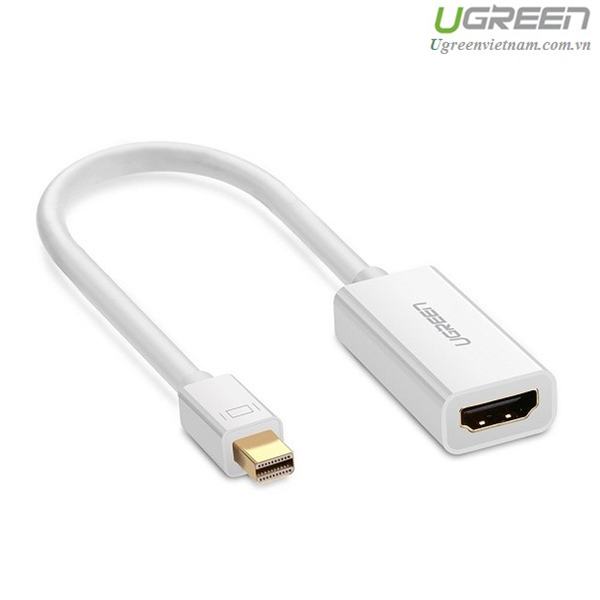 CABLE UGREEN MINIDISPLAY PORT TO HDMI WH 10460