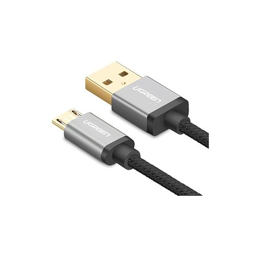 CÁP SẠC UGREEN MICRO USB 2.0 BỌC VẢI DÙ 1m