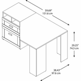 BÀN LÀM VIỆC CAO CẤP OHAHA - 009