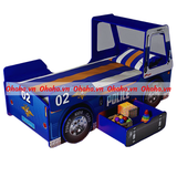 Giường ngủ hiện đại hình xe cảnh sát cho bé Ohaha - GTE005