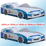Giường ngủ hiện đại hình xe ô tô cho bé Ohaha - GTE006