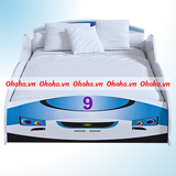 Giường ngủ hiện đại hình xe ô tô cho bé Ohaha - GTE006