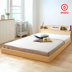 Giường ngủ bệt kiểu Nhật gỗ công nghiệp Yellow Bed Ohaha -  GB014