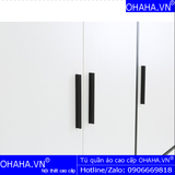 Tủ Quần Áo Gỗ Công Nghiệp Cao Cấp 4 Cánh OHAHA - TQA001