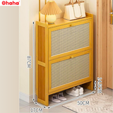 Tủ giày siêu mỏng cánh mây đan cao cấp Ohaha - TGCC019