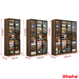Tủ rượu gỗ công nghiệp Ohaha - TR001