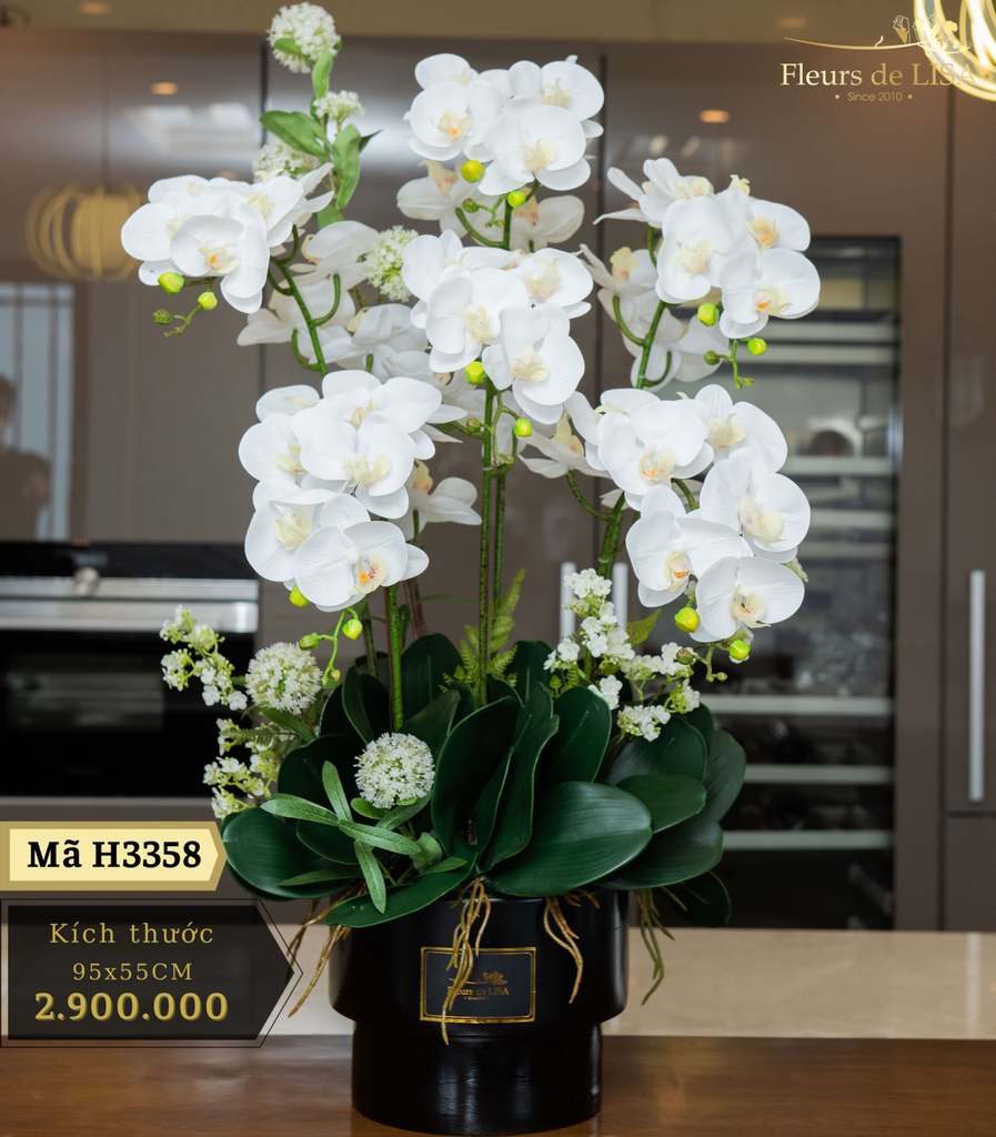  Orchidary - Tuyệt mỹ lan lụa phong cách Pháp 
