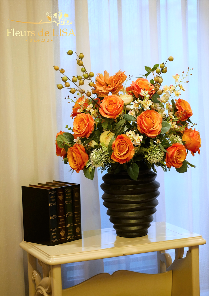  Yaris - Bình hoa lụa trang trí nội thất 
