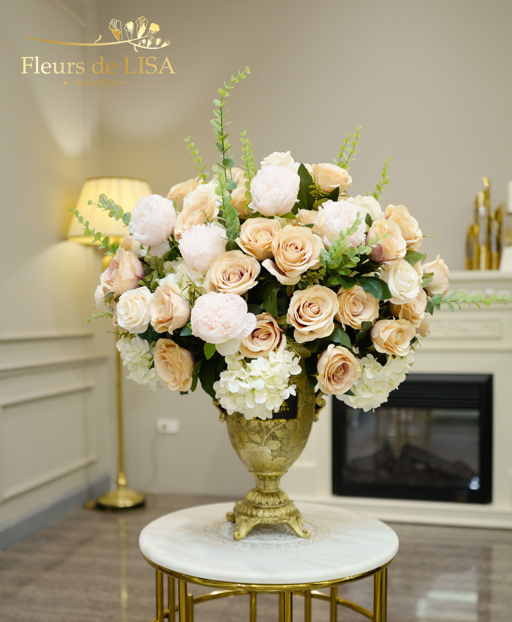  Aerenia - Bình hoa lụa trang trí nội thất 