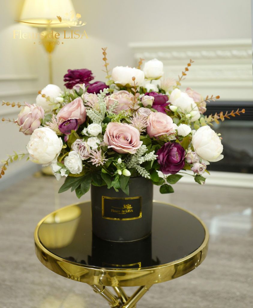  Alirio - Bình hoa lụa trang trí nội thất 