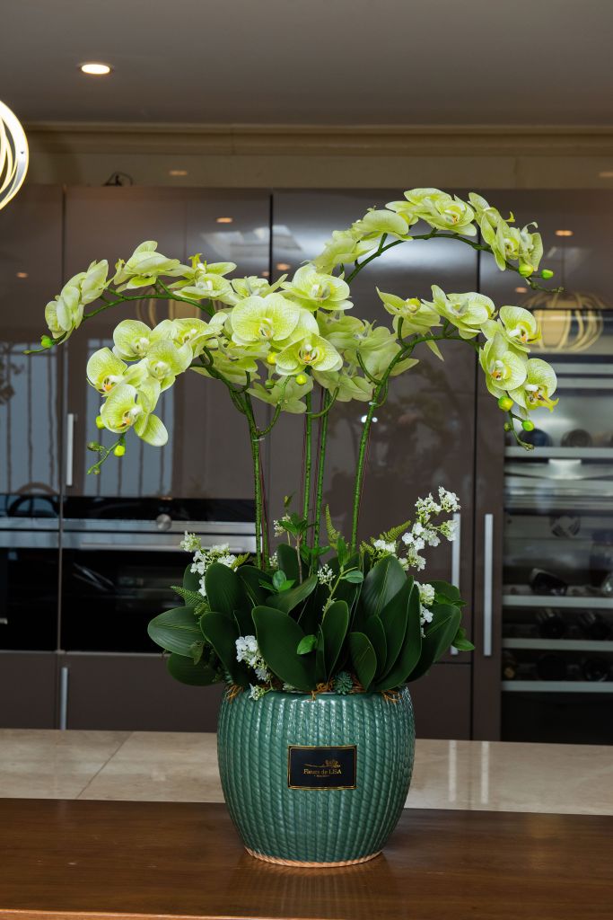  Green Orchids - Lan lụa cao cấp, đẹp sang trọng 