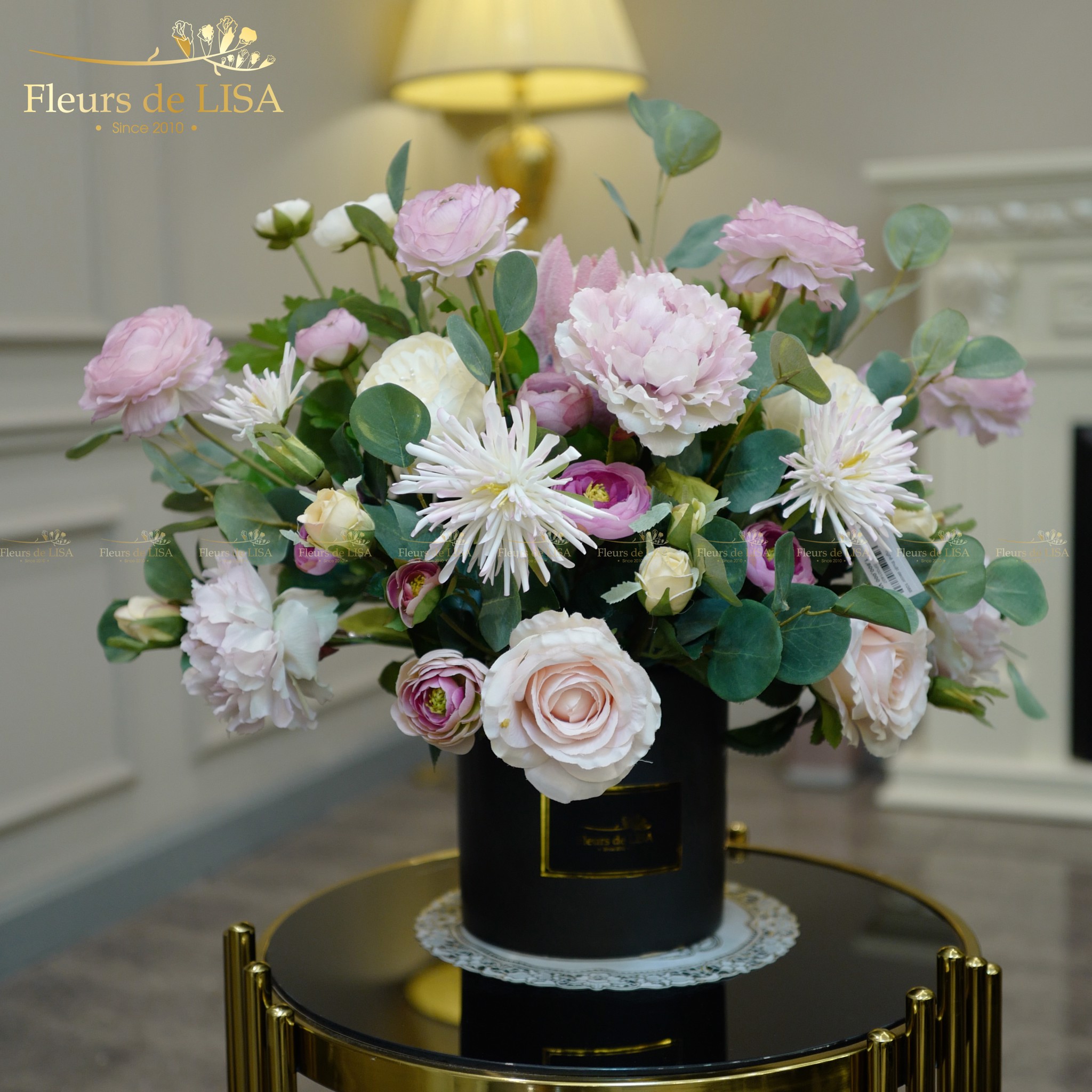  Pierre L’algerie - Bình hoa lụa trang trí nội thất 