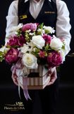  Délicat 25 - Bình hoa lụa trang trí nghệ thuật 