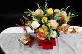  Délicat 24 - Bình hoa lụa trang trí nghệ thuật 
