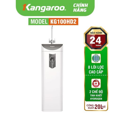 Máy lọc nước RO Hydrogen Kangaroo KG100HD2 8 lõi
