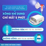 Máy xông mũi họng khí dung CHIDO All New 2023 - Cốc xông điều chỉnh tốc độ phun