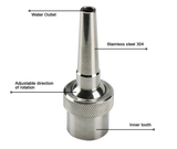 Vòi phun tia đơn inox304