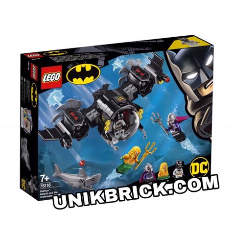  [CÓ HÀNG] LEGO DC Super Heroes 76116 Batman Batsub and the Underwater Clash 