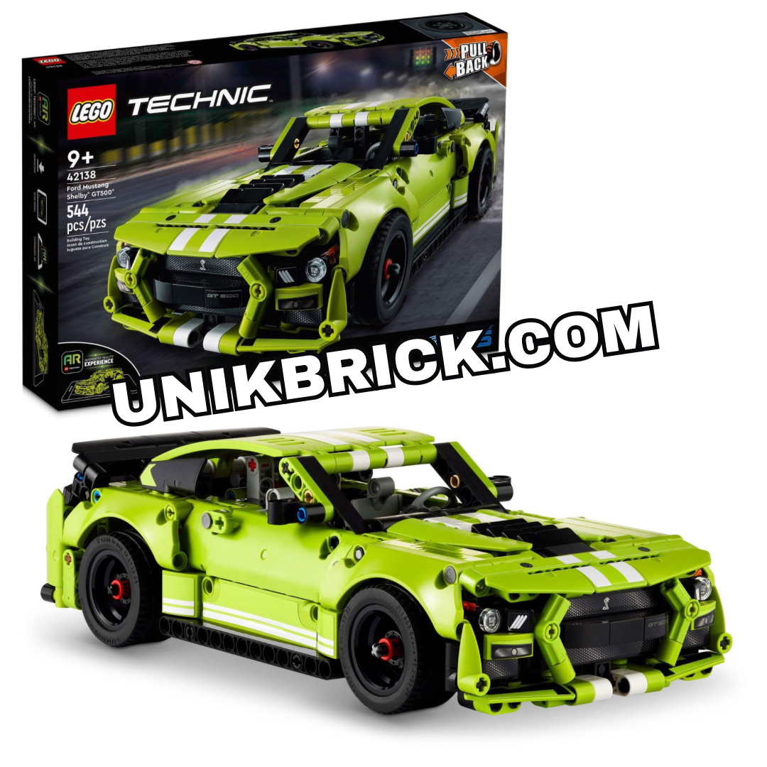 [CÓ HÀNG] LEGO Technic 42138 Ford Mustang Shelby GT500 AR Race Car Toy