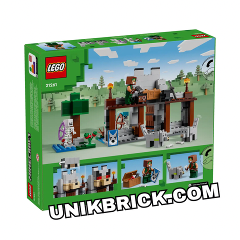  [HÀNG ĐẶT/ ORDER] LEGO Minecraft 21261 The Wolf Stronghold 
