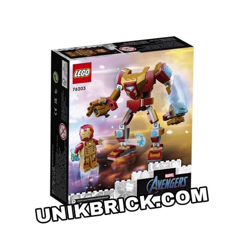  [CÓ HÀNG] LEGO Marvel 76203 Iron Man Mech Armour 
