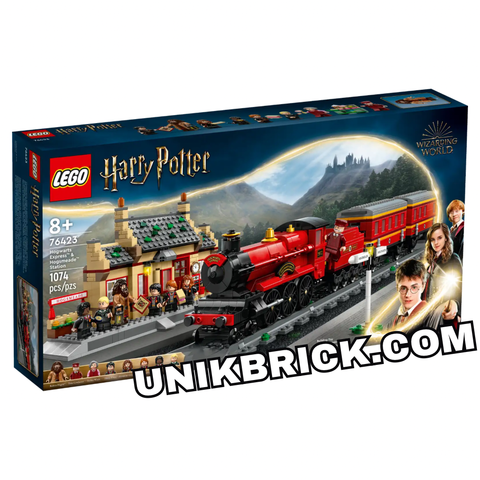  [HÀNG ĐẶT/ ORDER] LEGO Harry Potter 76423 Hogwarts Express Train Set with Hogsmeade Station 
