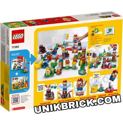  [HÀNG ĐẶT/ ORDER] LEGO Super Mario 71380 Master Your Adventure Maker Set 