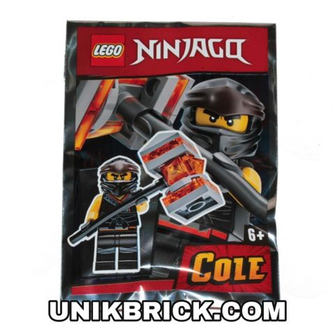  [CÓ HÀNG] LEGO Ninjago 891953 Cole Foil Pack Polybag 