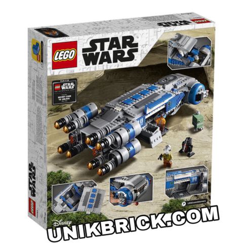  [HÀNG ĐẶT/ ORDER] LEGO Star Wars 75293 Resistance I-TS Transport 