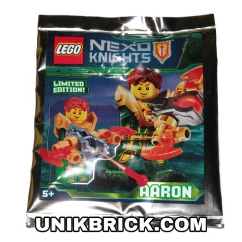  [ORDER ITEMS] LEGO Nexo Knights 271825 Aaron Foil Pack Polybag 