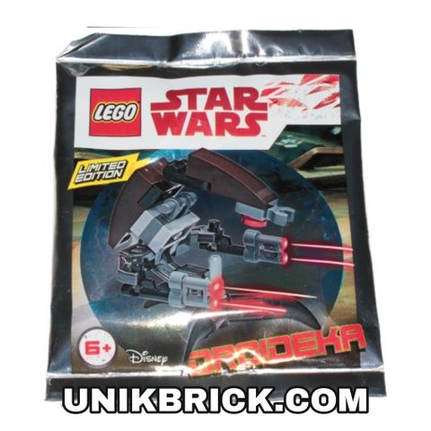  [CÓ HÀNG] LEGO Star Wars 911840 Droideka Foil Pack Polybag 