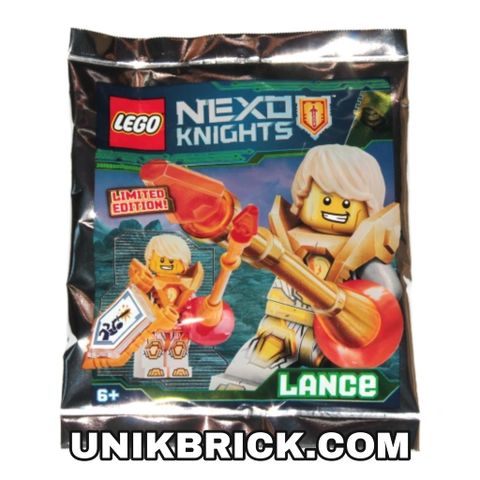  [ORDER ITEMS] LEGO Nexo Knights 271828 Lance Foil Pack Polybag 