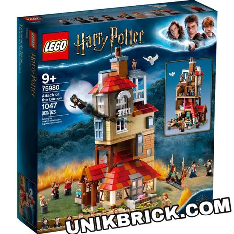  [CÓ HÀNG] LEGO Harry Potter 75980 Attack On The Burrow 