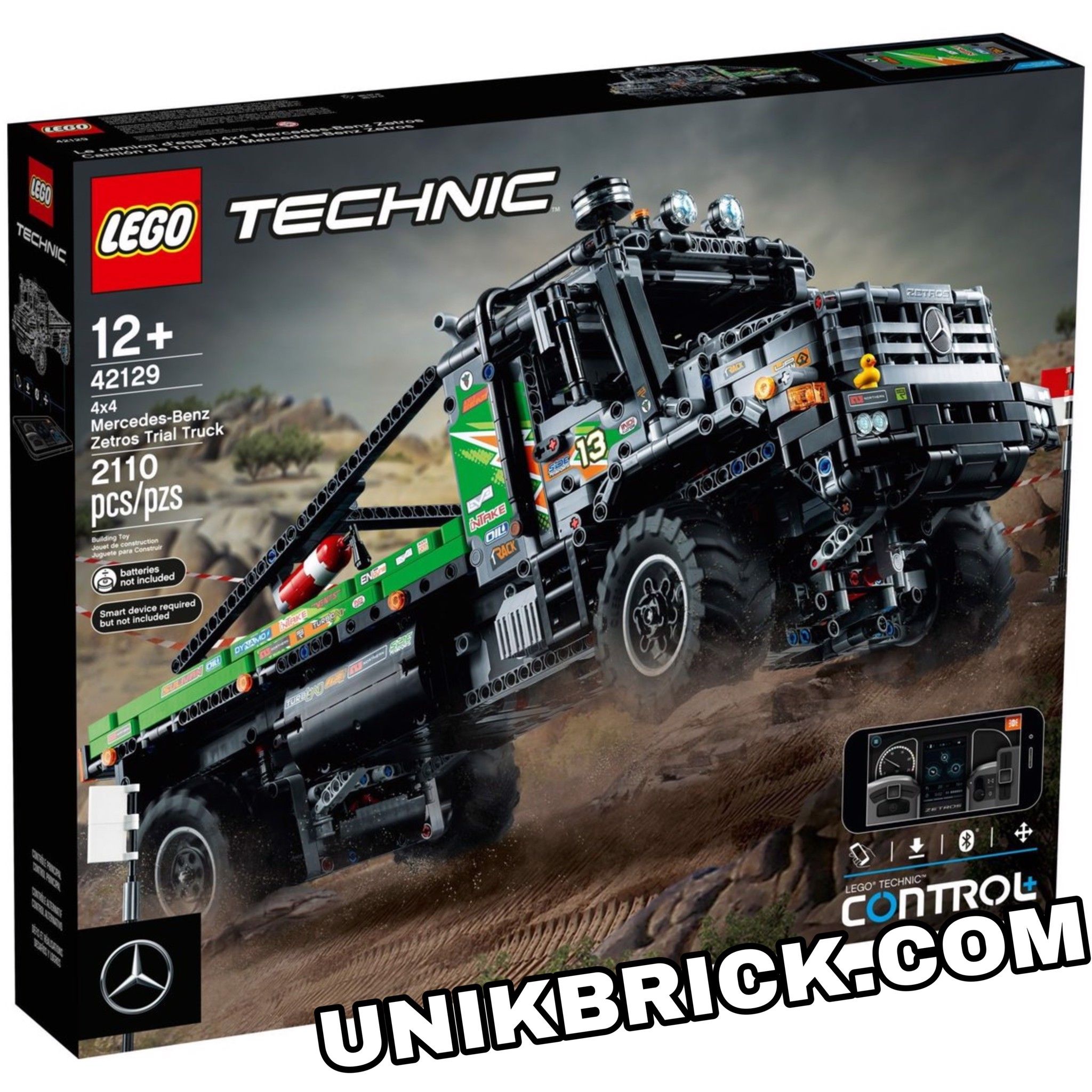 [HÀNG ĐẶT/ ORDER] LEGO Technic 42129 4x4 Mercedes-Benz Zetros Trial Truck