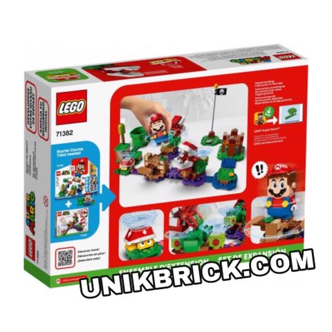  [HÀNG ĐẶT/ ORDER] LEGO Super Mario 71382 Piranha Plant Puzzling Challenge Expansion Set 