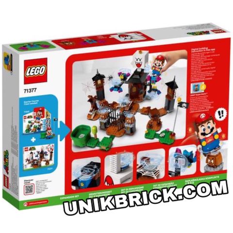  [HÀNG ĐẶT/ ORDER] LEGO Super Mario 71377 King Boo and the Haunted Yard Expansion Set 