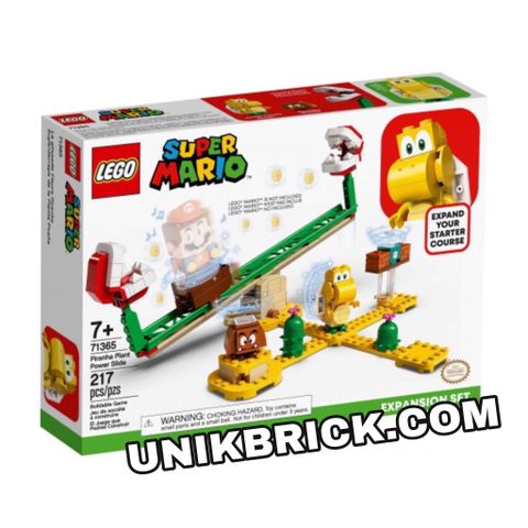  [HÀNG ĐẶT/ ORDER] LEGO Super Mario 71365 Piranha Plant Power Slide Expansion Set 