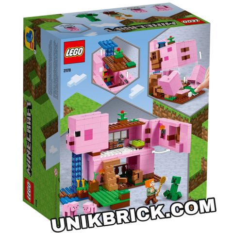  [HÀNG ĐẶT/ ORDER] LEGO Minecraft 21170 The Pig House 