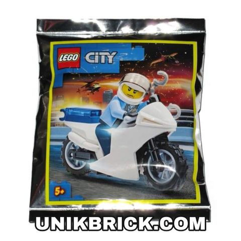  LEGO City 952001 Policeman and Motorcycle Foil Pack Polybag 