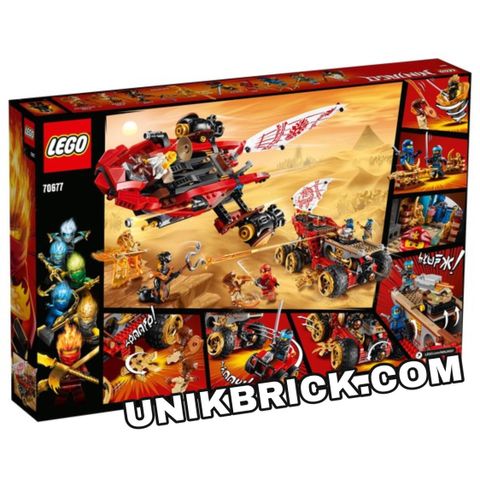  [HÀNG ĐẶT/ ORDER] LEGO Ninjago 70677 Land Bounty 