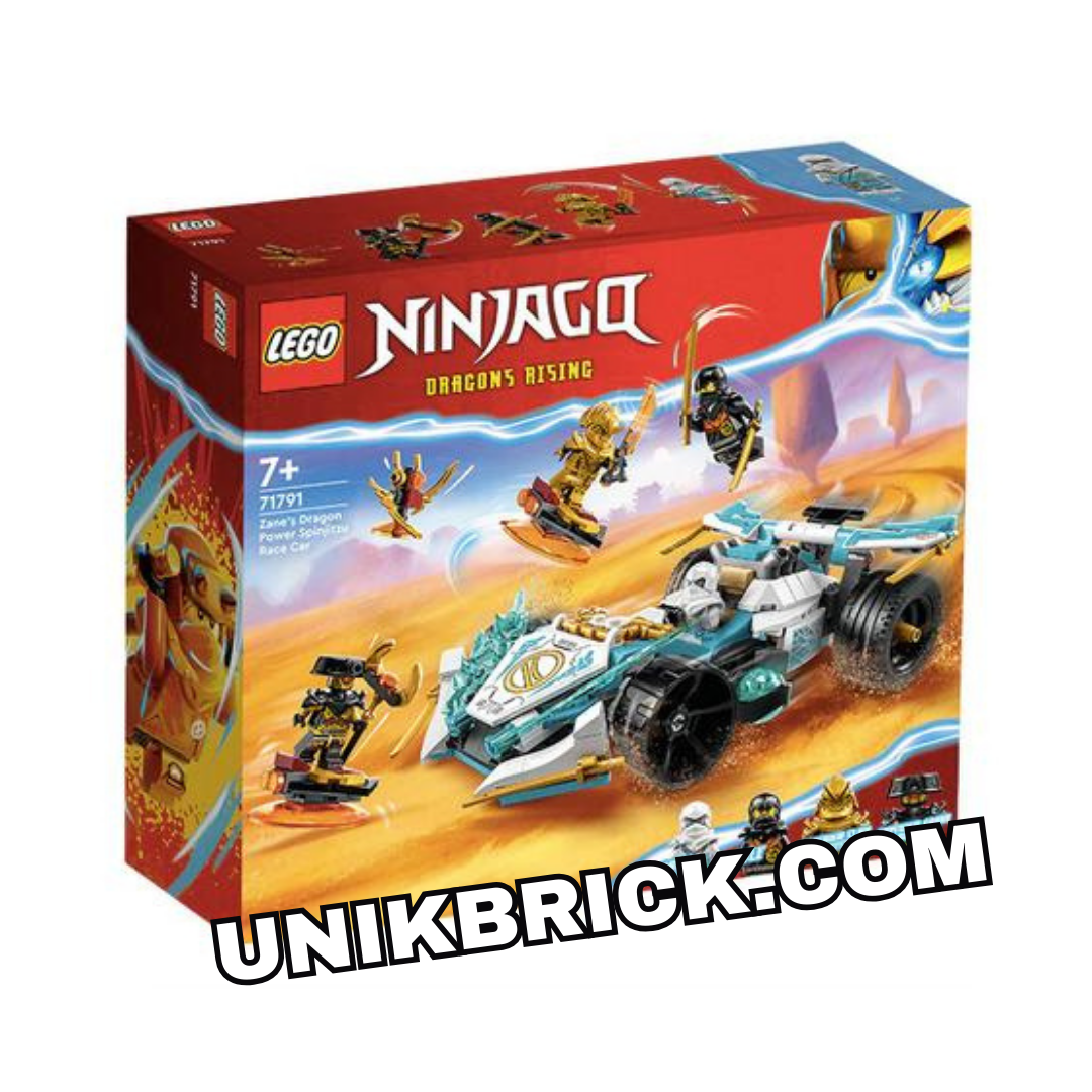 [CÓ HÀNG] LEGO Ninjago 71791 Zane's Dragon Power Spinjitzu Race Car