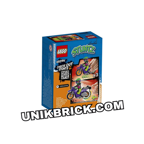  [CÓ HÀNG] LEGO City 60296 Wheelie Stunt Bike 