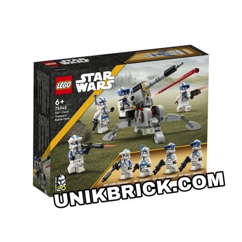  [CÓ HÀNG] LEGO Star Wars 75345 501st Clone Troopers Battle Pack 