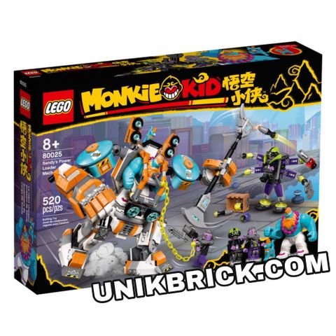  [HÀNG ĐẶT/ ORDER] LEGO Monkie Kid 80025 Sandy's Power Loader Mech 