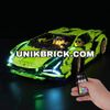[HÀNG ĐẶT/ ORDER] Briksmax Light Kit For Lego Lamborghini Sián FKP 37 42115